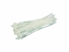 Páska Strend Pro CT66BW, 400x4,8 mm, 50 ks, bílá, nylon, ...
