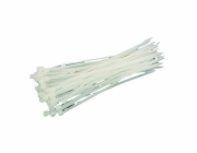Páska Strend Pro CT66BW, 400x4,8 mm, 50 ks, bílá, nylon, vázání