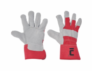 Rukavice EIDER RED 11/XXL, červené, kombinované