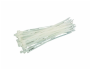 Páska Strend Pro CT66BW, 250x3,6 mm, 50 ks, bílá, nylon, vázání