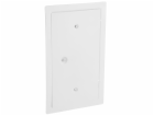 Dvířka Anko C2.3W 130x260 mm, komín, bílá, kontrola