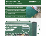 Stínicí tkanina POPULAR.NET 1x10 m, HDPE, UV, 150 g/m2, 90% zelená