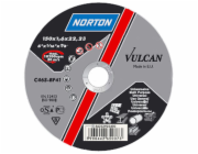Kotouč NORTON Vulcan A 180x2,0x22 A30S-BF41, řezný na kov a nerez