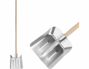 Lopata KOVO.WH Alu Small, 280 mm, hliník, dřevěná násada