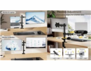 Stolní držák na notebook a monitor Fiber Mounts SDN20
