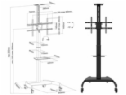 TV stojan Fiber Mounts Charlie
