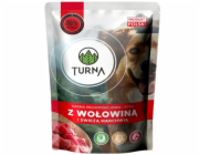 TURNA s hovězím – vlhké krmivo pro psa – 500g