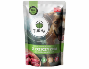 TURNA se zvěřinou – vlhké krmivo pro psa – 500g