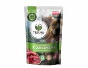 TURNA se zvěřinou – vlhké krmivo pro psa – 400g