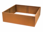 Vyvýšený záhon G21 102 x 32 x 102 cm, Corten
