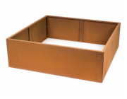 Vyvýšený záhon G21 102 x 32 x 102 cm, Corten