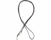 Barry King nastavitelné kožené vodítko pro psy s květinovým vzorem, XS-S, 12 mm/200 cm