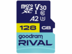 GOODRAM RIVAL M2AA 128 GB MicroSDXC V30 A2 UHS-I U3 + ada...
