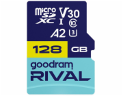 GOODRAM RIVAL M2AA 128 GB MicroSDXC V30 A2 UHS-I U3 + adaptér (GGSM2AA-1280R12)