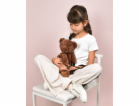 Doudou Plyšová taška přes rameno Medvídek hnědý 30 cm