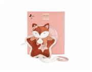 Doudou Dárková sada Plyšová liška Mina hrající melodii 16 cm