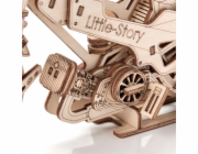 Little Story 3D dřevěná skládačka Speedway Bike
