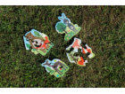 BeWooden 4 sady Puzzle 2,3,4,5 - Lišárna