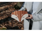 BeWooden Dekorace na zeď liška Eliška