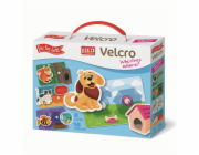 Pexi Velcro skládačky - Kdo kde bydlí?