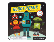 Petit Collage Magnetická hra Roboti