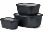 Mepal Cirqula Multi-Bowl Set  3-pcs, nordic black