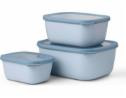 Mepal Cirqula Multi-Bowl Set  3-pcs, nordic blue