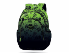 COOLPACK Batoh F162969, černo/zelený, 42x34x20 cm