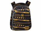 COOLPACK Školní batoh , černo/oranžový, 40x29x14cm