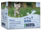 BOZITA Kitten box Masové a rybí kousky v omáčce – vlhké k...