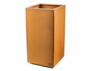 Květináč G21 Corten Square, 40 x 80 x 40 cm