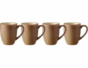 Bitz Sada hrnků 300ml 4 ks, dřevo/pískovec, kamenina 28077