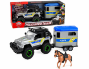 LeanToys Sada zvuků pro policejní terénní vozidlo s přívěsem pro koně