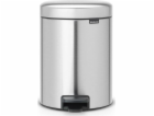 Brabantia New Icon Pedálový odpadkový koš 5l stříbrný (11...