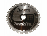 Makita Kotoučová pila Makita 165x20x24z Specializovaná dřevěná pila s hřebíky.