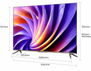 Dreame Vivid QLED TV Q100 165,1 cm (65") 4K Ultra HD Smart TV Wi-Fi Černá 350 cd/m2