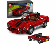 LeanToys Vitrína Classic Car S.Cobra Red 391 dílků.