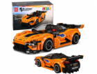 LeanToys Vitrína Sports Car Orange 423 dílků.
