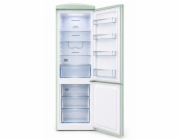 Retro lednička Ravanson LKK-315RM 597 mm x 707 mm x 1943 mm | 315 l | Total No Frost | třída E | mátová