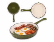 Atusa Litinová pánev Hage 20 cm olivová DR20-olivová
