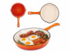 Atusa Smaltovaná litinová pánev 20 cm HAGE Orange DR20-or...
