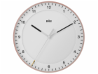 Braun BC 17 PW rosa/weiß  Quarzwanduhr, analog