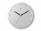 Braun BC 26 W weiß  Quarzwanduhr