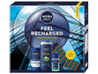 Nivea Men Feel Recharged sada hydratační krém na obličej ...