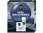 Nivea Men Feel Recovered sada pěna na holení 200ml + balzám po holení 100ml