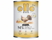 OLLO Plus Collagen Mono Turkey - vlhké krmivo pro psy - 800g