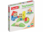 Quercetti Dřevěné kostky Toytown 22 ks (040-0704)