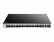 D-Link DGS 3130-54S - Prepínac - L3 Lite - rízený - 48 x SFP + 2 x 10 Gigabit Ethernet + 4 x 10 Gigabit SFP+