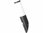 Rabalux Nástěnné svítidlo Black torch 8146, fasádní, IP44, černé, s pohybovým senzorem