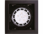 MAXlight Obdélníkové černé zapuštěné svítidlo Maxlight MATRIX I H0048